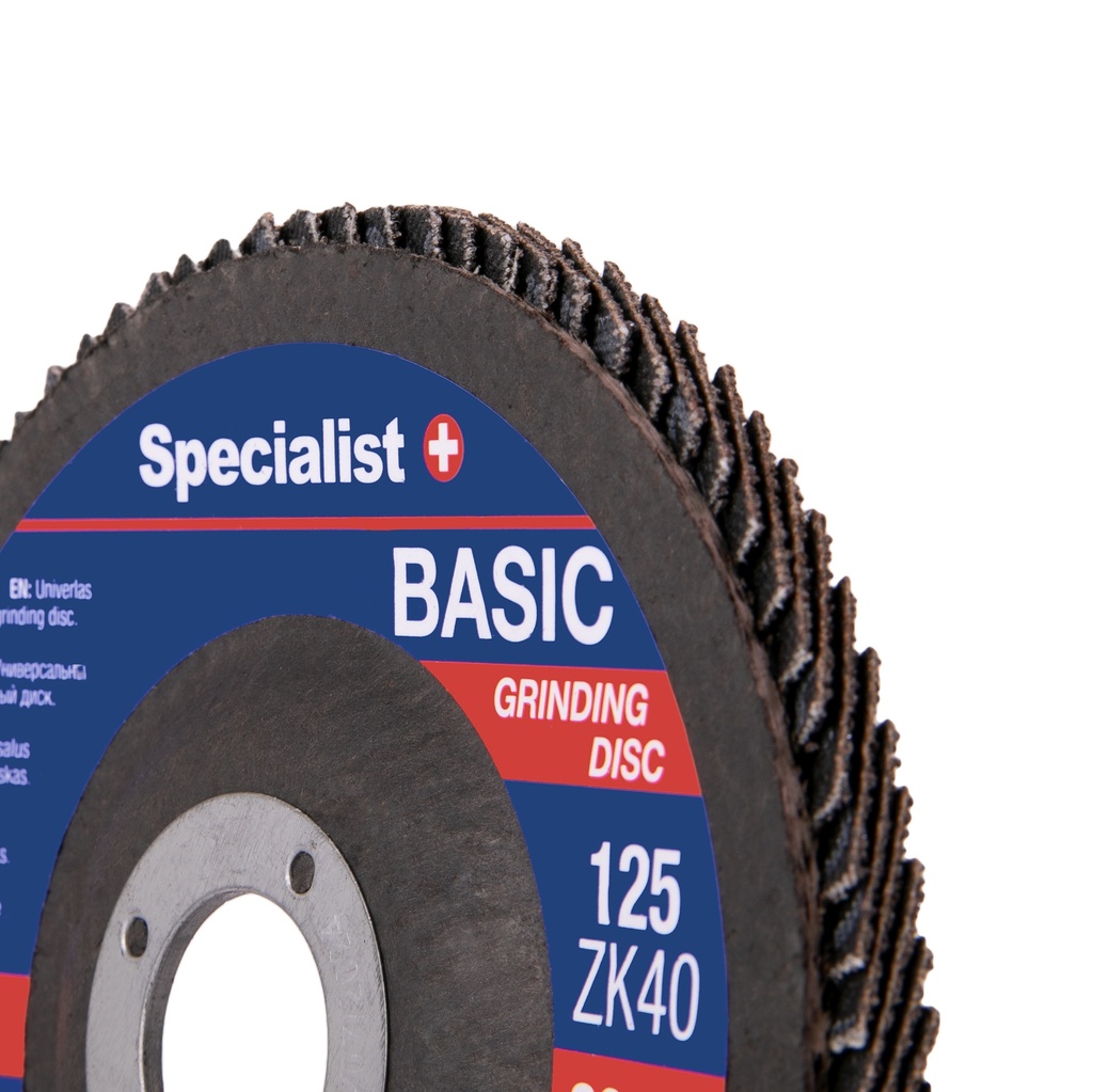 SPECIALIST+ flap disc BASIC, 125 mm, ZK100 | rmtools.eu SPECIALIST+ flap disc BASIC, 125 mm, ZK100 | rmtools.eu